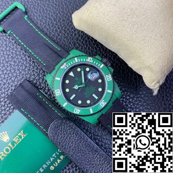 11 32 befb2046 a0c7 412d a9f1 7d714d472f66 Replica Rolex Submariner VS Factory Verde Fibra di Carbonio Lunetta