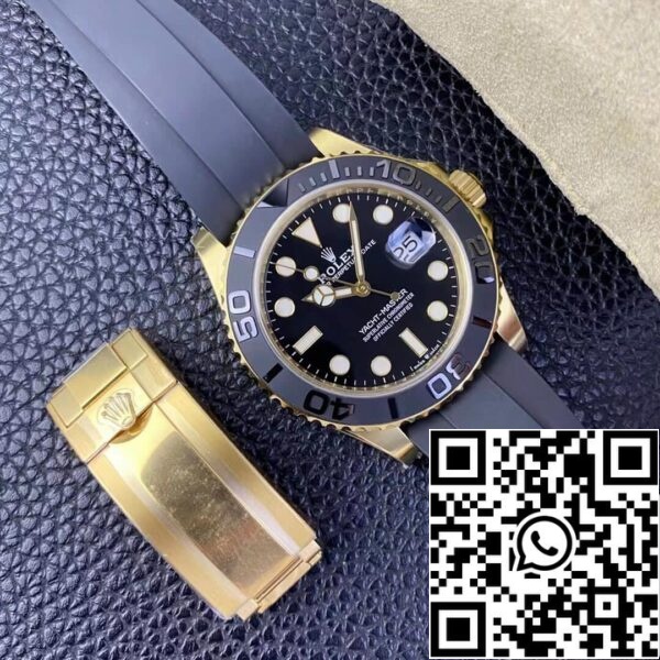 11 37 Rolex Yacht Master M226658-0001 1:1 Най-добро издание Чиста фабрика Жълто злато