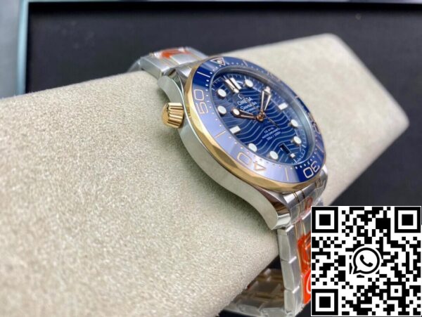 11 40 859f3075 e7ed 4c2b 98e0 fe5a1406d8b3 Omega Seamaster Diver 300M 210.20.42.20.03.001 1:1 Най-добро издание или фабрично син циферблат