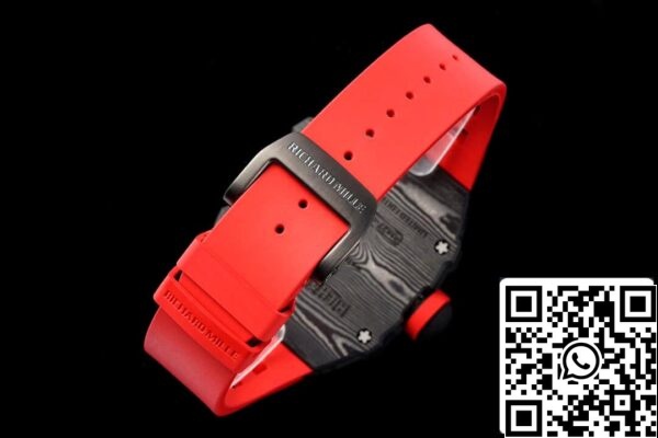 11 41 0ffb7b52 d7dc 45ff 8fb3 4e44778cff27 Richard Mille RM27-03 Rafael Nadal Tourbillon 1:1 Mejor Edición RM Factory Correa de caucho rojo