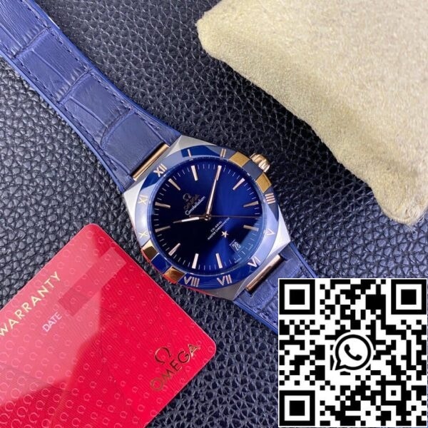 11 44 74dbd018 2587 4488 b86d 00fdf9cfd2ec SBF Omega Constellation 131.23.41.21.03.001 1:1 Best Edition VS Factory Blue Dial