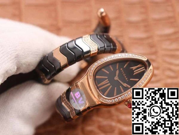 11 4 2db2d735 2321 42c8 941b 79fd726e921c Bvlgari Serpenti 1:1 Best Edition BV Factory Ροζ Χρυσό διαμάντια