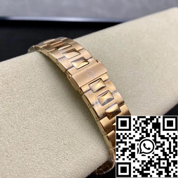 11 4 f49bfa5f f504 48cb 9d2a c24734225a25 Patek Philippe Nautilus 1:1 Best Edition PPF Factory Rose Gold Mit Diamanten