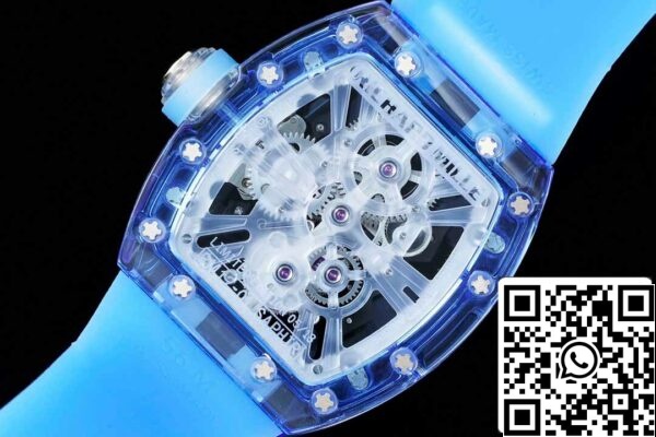 11 52 727b7392 221a 4b8a ac5b 75d3421e9380 Richard Mille RM12-01 1:1 Best Edition RM Factory Tourbillon Transparent Version Case