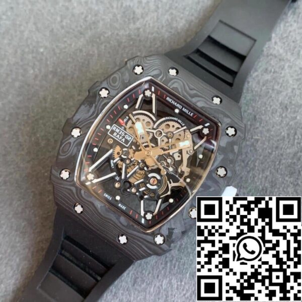 11 57 e2a3b81b 1ae8 4356 ad7e ba3487029abd Richard Mille RM035-02 1:1 Best Edition KV Factory Carbon Fiber Black Strap