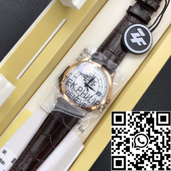 11 62 00cc94dc 6a97 41b0 a123 ed716d4ba877 Patek Philippe Calatrava 5296R-001 1:1 Best Edition ZF Factory Rose Gold White Dial