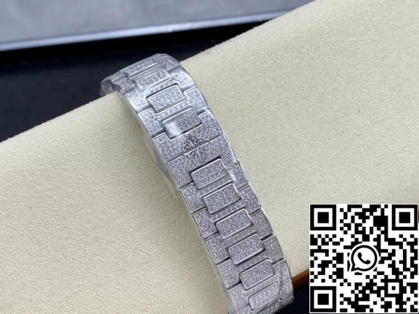 11 6 6445e2ef 2627 4b22 9a4a c3f2072c5505 Patek Philippe Aquanaut 7118/1450G-001 1:1 Best Edition GR Factory Diamond Dial