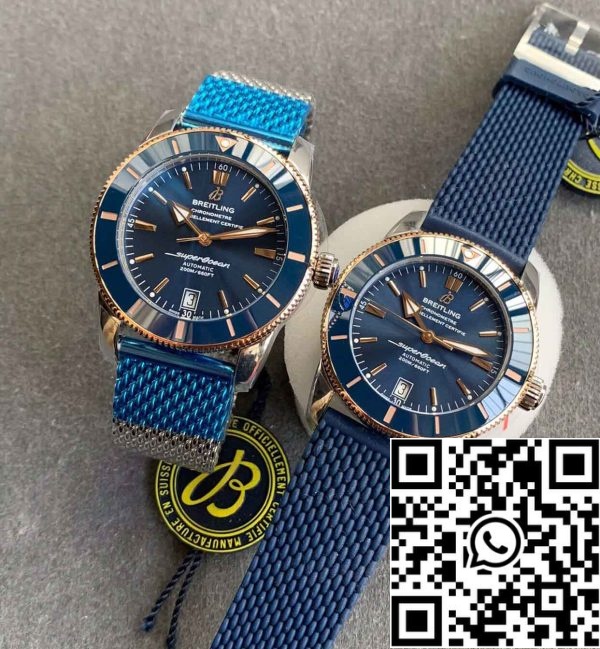 11 78 314ce328 ff4b 450c a441 ef84e8da26cc Breitling Superocean Heritage UB2010161C1S1 1:1 Best Edition GF Factory Blue Dial