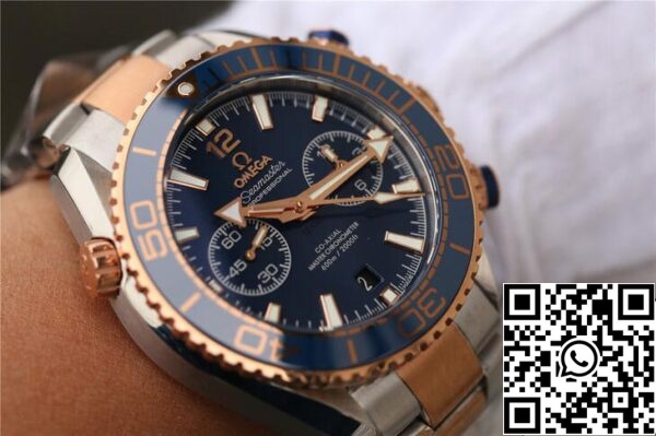 11 7 30fceb5c 140f 4990 8160 38e58198b374 Omega Seamaster Ocean Planet 600M 215.20.46.51.03.001 1:1 Best Edition OM Factory Rose Gold