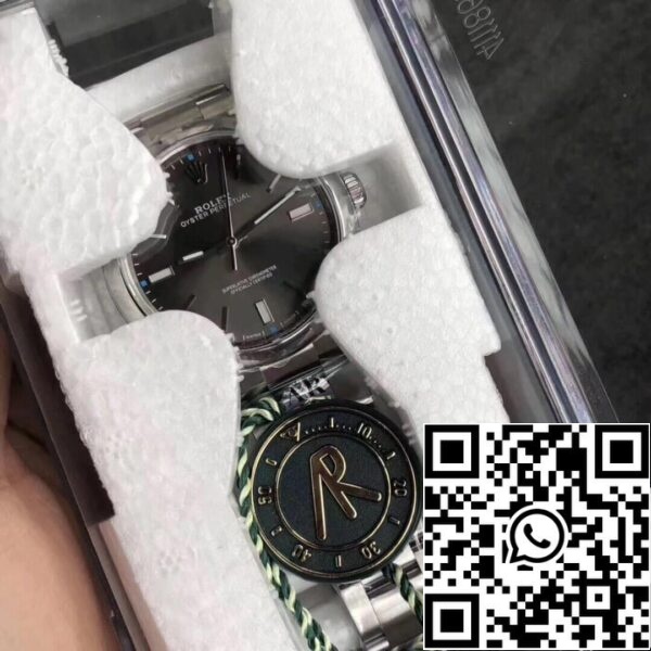 11 81 2514d60b 1a43 4c7e 8ce8 59452aa5b0b9 Rolex Oyster Perpetual 114300 39MM AR Factory 1:1 Best Edition Quadrante Grigio