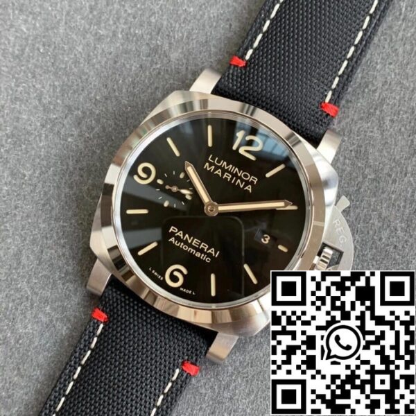 11 8 7efc2852 f6d0 4243 9973 c126e0fb3d64 Panerai Luminor Marina PAM01025 1:1 Best Edition VS Factory Musta kellotaulu