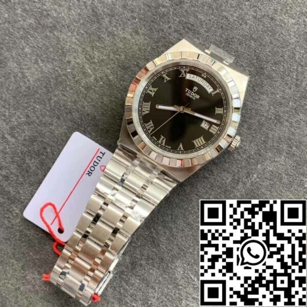 11 8 f77a5760 ae6c 404c 8f16 4e6be307f552 Replica Tudor Royal M28600-0003 Day Date V7 Factory Esfera Negra