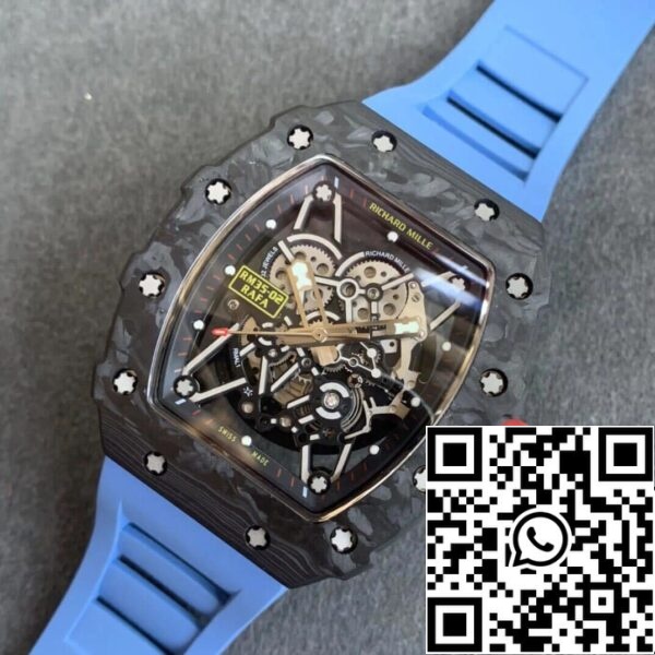 11 97 939ccf14 6ff6 404b 9c9c 80b150beb053 Richard Mille RM35-02 1:1 Best Edition KV Factory V3 Carbon Fiber Case