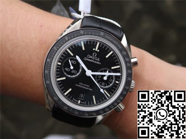 111 13 Omega Speedmaster 311.33.44.51.01.001 1:1 Best Edition OM Factory Leather Strap