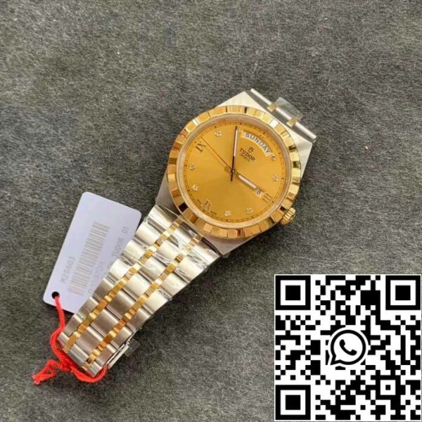 11 fce37f74 de51 40ce 8279 4e030d059283 Replika Tudor Royal M28603-0006 Best 1:1 Edition V7 Factory Champagne Dial