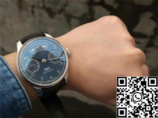 12 19 d4b5fb69 ac8e 4249 b5dd 8184e3159c14 IWC Portugieser IW503502 1:1 Best Edition ZF Factory Blue Dial