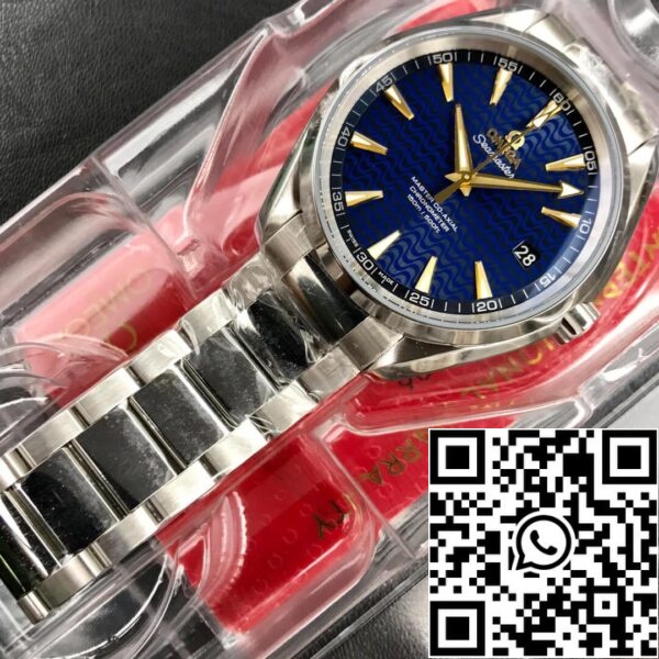 12 34 95f9f6a7 3193 46d9 a08d d914aa52222c Omega Seamaster Aqua Terra 150M 1:1 Best Edition Rio Olympic Special Edition VS Factory Kék számlap