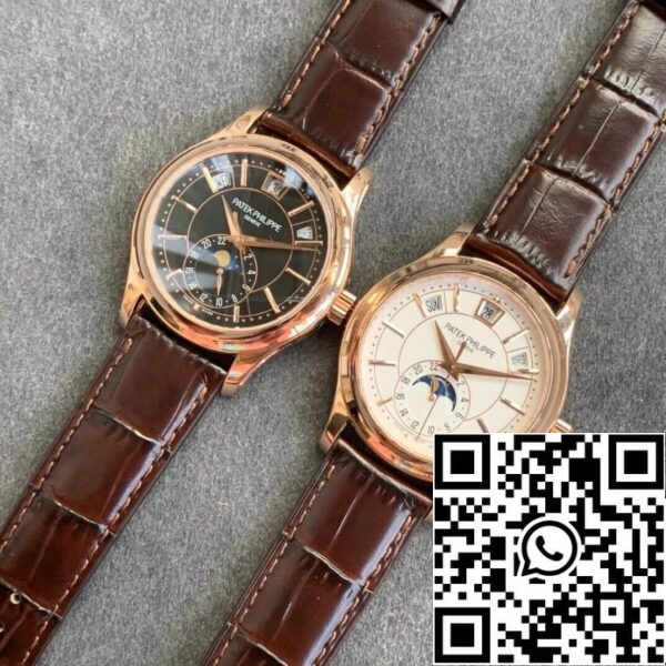 12 5 c3cf02b5 0daf 4599 82f4 7f9e7d9520b9 Patek Philippe Complicaties 5205R-001 1:1 Beste Editie GR Fabriek Melkachtige Witte Wijzerplaat