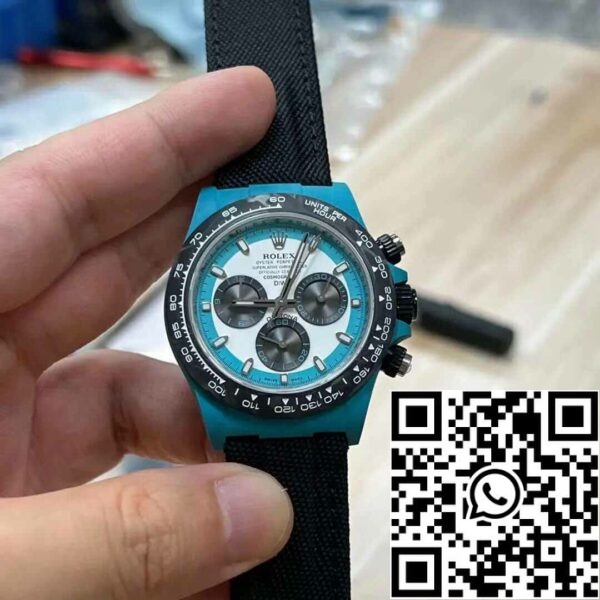 12 e22aeaa2 77d8 46f3 830e dec63713b6c6 Rolex Daytona 1:1 Najboljša izdaja Diw Factory NTPT Carbon Fiber Blue Case