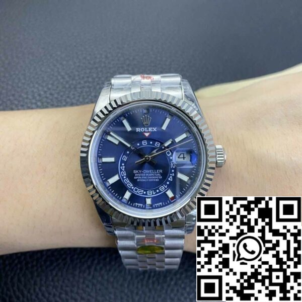 13 58c24199 d137 409a 998b 24e8e6c461c3 Rolex Sky Dweller M336934-0006 1:1 Най-добро издание Noob Factory V2 Blue Dial