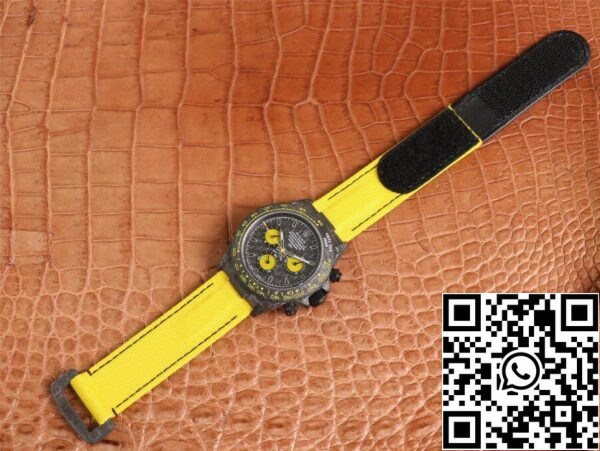 13 7dc923fc 2755 4720 b92b 902cc6bf6c0a Rolex Daytona Diw Retrofit Version 1:1 Best Edition WWF Factory Carbon Fiber Dial