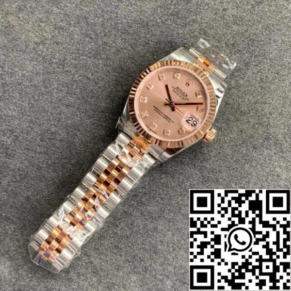 14 14 Rolex Datejust M278271-0024 1:1 Najboljša izdaja GS Factory Rose Gold Dial