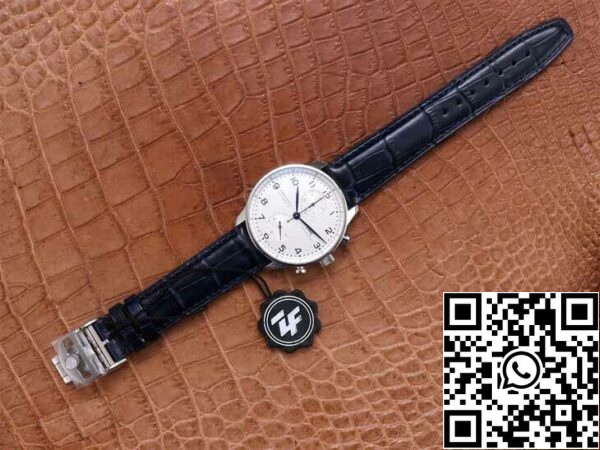 14 3 IWC Portugieser IW371605 1:1 Mejor Edición ZF Factory Esfera blanca