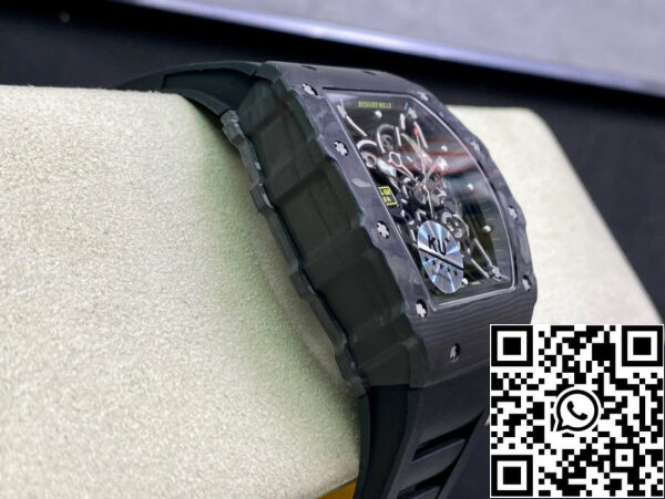 1646292618453450 Richard Mille RM035-02 1:1 Best Edition KU Factory Kolfiber Svart Rem