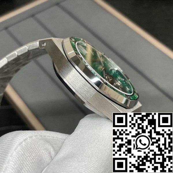 1721716151039 Audemars Piguet Royal Oak Tourbillon 26532IC.EE.1220TI.01 1:1 Най-добро издание R8 Factory Green Dial