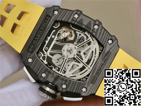 1 e19c95e4 9370 400e 806c 05cd5a36d639 Richard Mille RM11-03 1:1 Best Edition KV Factory Hiilikuitu