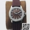 2 100 Patek Philippe Aquanaut 5067A-023 Movimento al quarzo 1:1 Best Edition PPF Factory Cinturino marrone