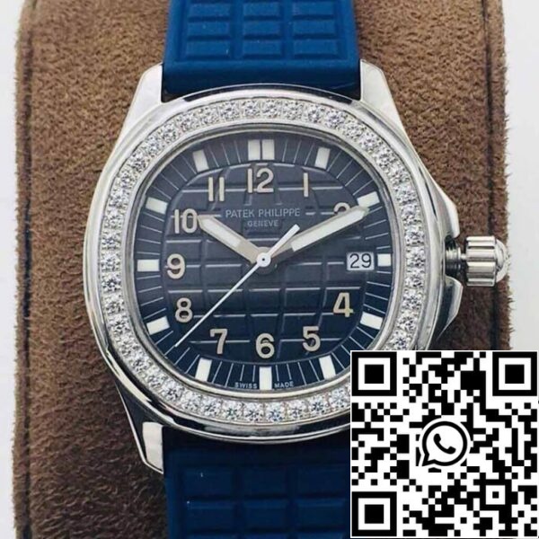 2 101 Patek Philippe Aquanaut 5067A-025 Кварцов механизъм 1: 1 Най-добро издание PPF Фабрика Син циферблат