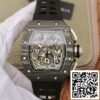 2 104 22ecfde0 504e 41cc bd64 bb14ce9f6bd3 Richard Mille RM11-03 1:1 Best Edition KV Factory Schwarzes Kohlefasergehäuse