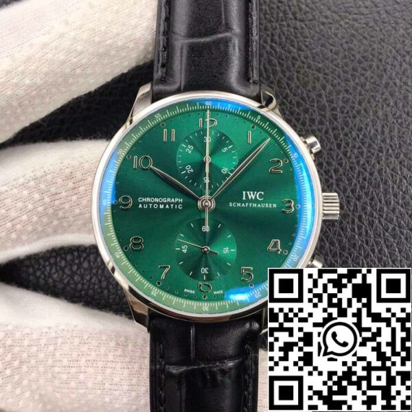 2 104 2 104 84589baf 2abb 46ed 8b9d ae3660b55472 IWC Portugieser IW371615 1:1 Best Edition ZF Factory Green Dial