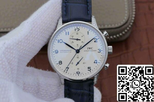 2 105 0e7b7c35 dd06 4ce4 8c95 22e2950ae3ff IWC Portugieser IW371440 1:1 Best Edition ZF Factory V2 Vit urtavla