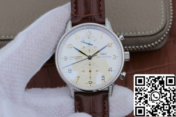 2 106 eddb4619 4815 4d36 94c5 dff66dad66f3 IWC Portugieser IW371440 1:1 Best Edition ZF Factory V2 Diamond Lünette