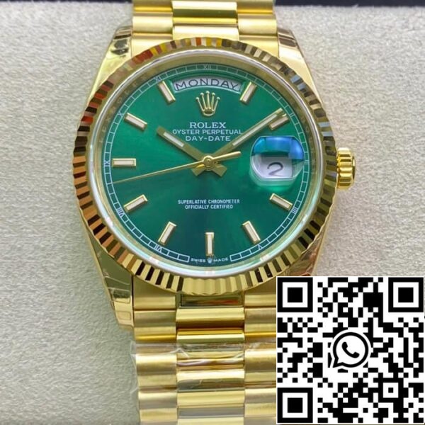 2 107 08d7f2ee fa28 46f7 aedd 455c937831ad Rolex Day Date 118238 1:1 Best Edition EW Factory Ouro Amarelo