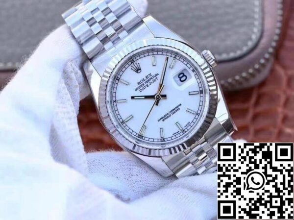 2 109 eac50c56 93ca 4e2d 8e92 dc4040f991f4 Rolex Datejust 36mm 116234 AR Factory 1:1 Best Edition Swiss ETA3135 Vit urtavla