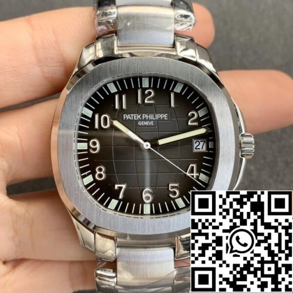 2 10 26cebe23 ef15 4cdd 85af 184cedbce6fe Patek Philippe Aquanaut 5167/1A-001 1:1 Best Edition 3K Factory Quadrante nero