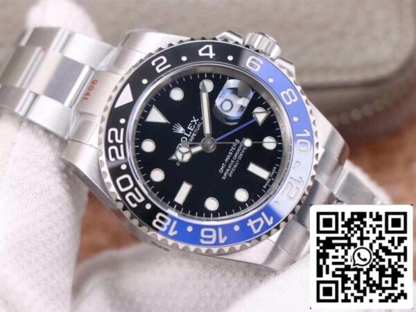 2 10 72de5652 175e 490d 8606 065dcc4228db 롤렉스 GMT 마스터 II 116710BLNR-78200 1:1 베스트 에디션 놉 팩토리 V11 블루 니들 스위스 ETA3186