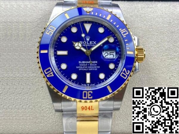 2 10 8719b1e0 ee50 45c9 aee5 937d918f33fa Rolex Submariner M126613LB-0002 41MM 1:1 Best Edition VS Factory Blå urtavla