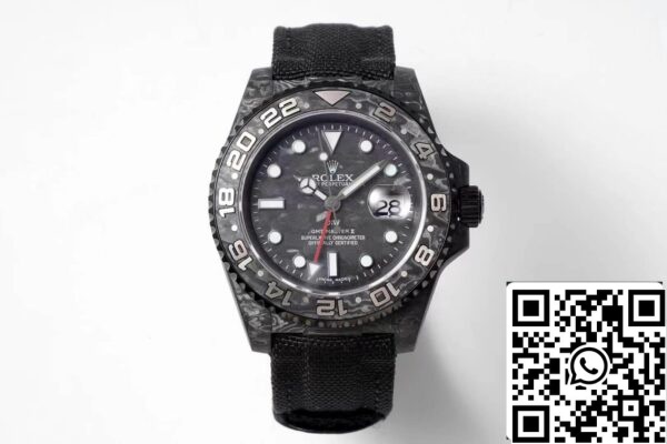 2 111 29dd5a0c f340 48c8 ba10 382a3ba83bee Rolex GMT-MASTER II Diw 1:1 Най-добро издание въглеродни влакна черна каишка от плат