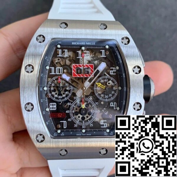 2 116 66b608fb df30 492e 8c38 7c55b963697f Richard Mille RM11-03 1:1 Best Edition KV Factory Carbon Fiber Red Strap