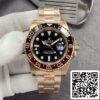 2 116 eec2661e 3b59 4554 bb5b 72af119af469 Rolex GMT Master II 126715CHNR-0001 1:1 Best Edition GM Factory Oro Rosa