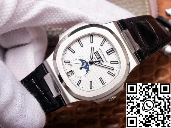 2 118 Patek Philippe Nautilus 5726/1A-010 1:1 Best Edition PF Factory Black Strap Swiss ETA324