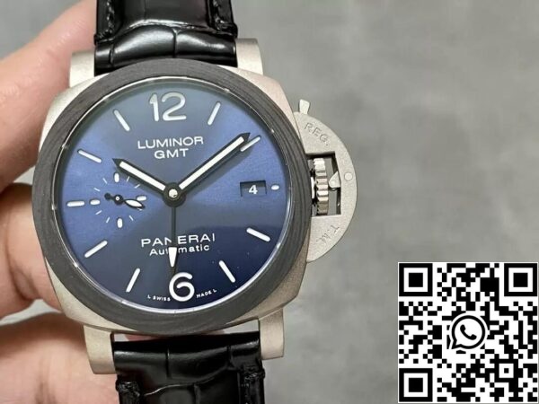 2 11 130cd3a6 fe17 48be ad35 4bfa7a72e9c2 Panerai Luminor PAM01279 1:1 Best Edition VS Factory Sininen kellotaulu