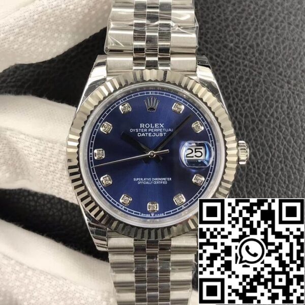 2 11 813778ac 0553 46f5 8b42 19caf07525dd Rolex Datejust M126234-0037 1:1 Best Edition EW Factory Blue Dial