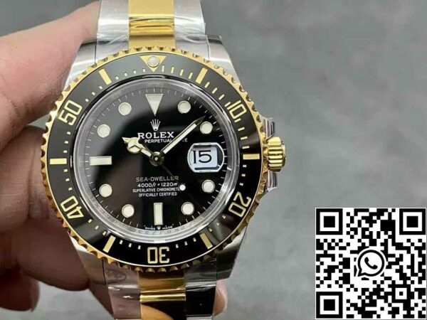 2 120 0b8da171 05f9 473a bbec db336fabddb3 Rolex Sea Dweller M126603-0001 1:1 Mejor Edición VS Fábrica Oro Amarillo