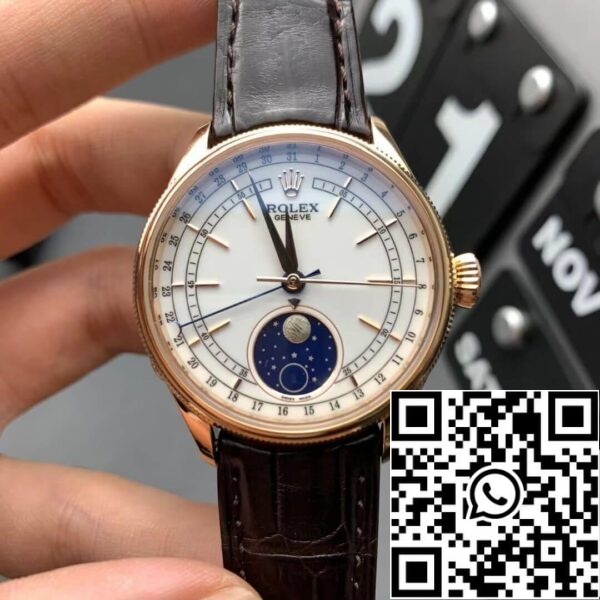 2 121 0fb3c80c 492d 45a0 bd31 e8cc6bef4884 Rolex Cellini M50535-0002 1:1 Най-добро издание KZ Фабрика бял циферблат