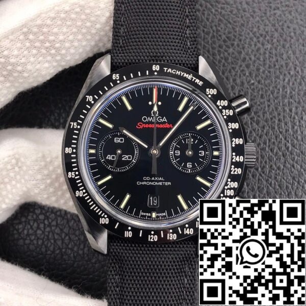 2 126 e405695a 2c68 42b2 85b9 a606d6ece313 Omega Speedmaster 311.92.44.51.01.003 1:1 Best Edition OM Factory V2 Dark Side Of The Moon fekete kerámia